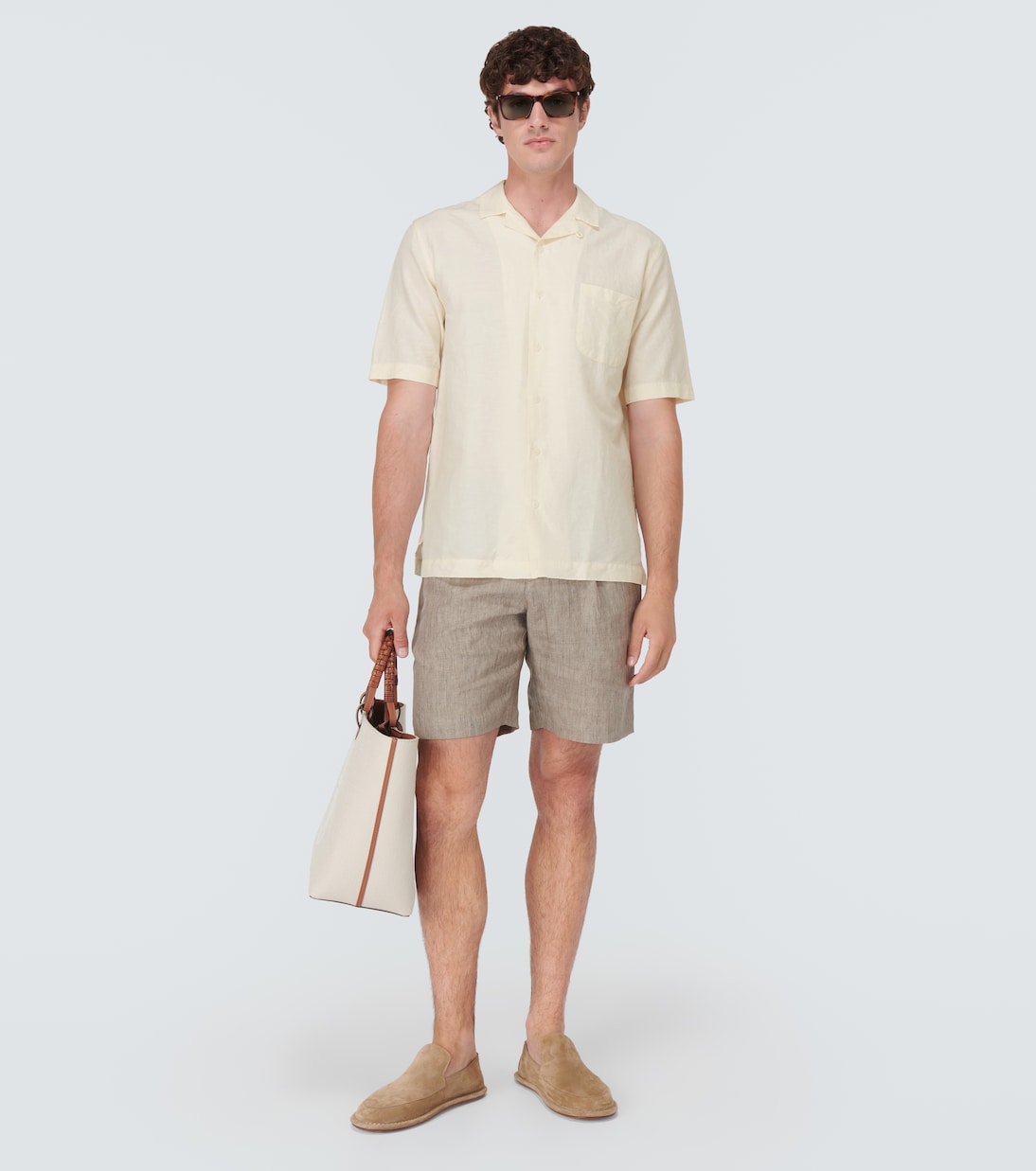 Camicia in lino | Sunspel