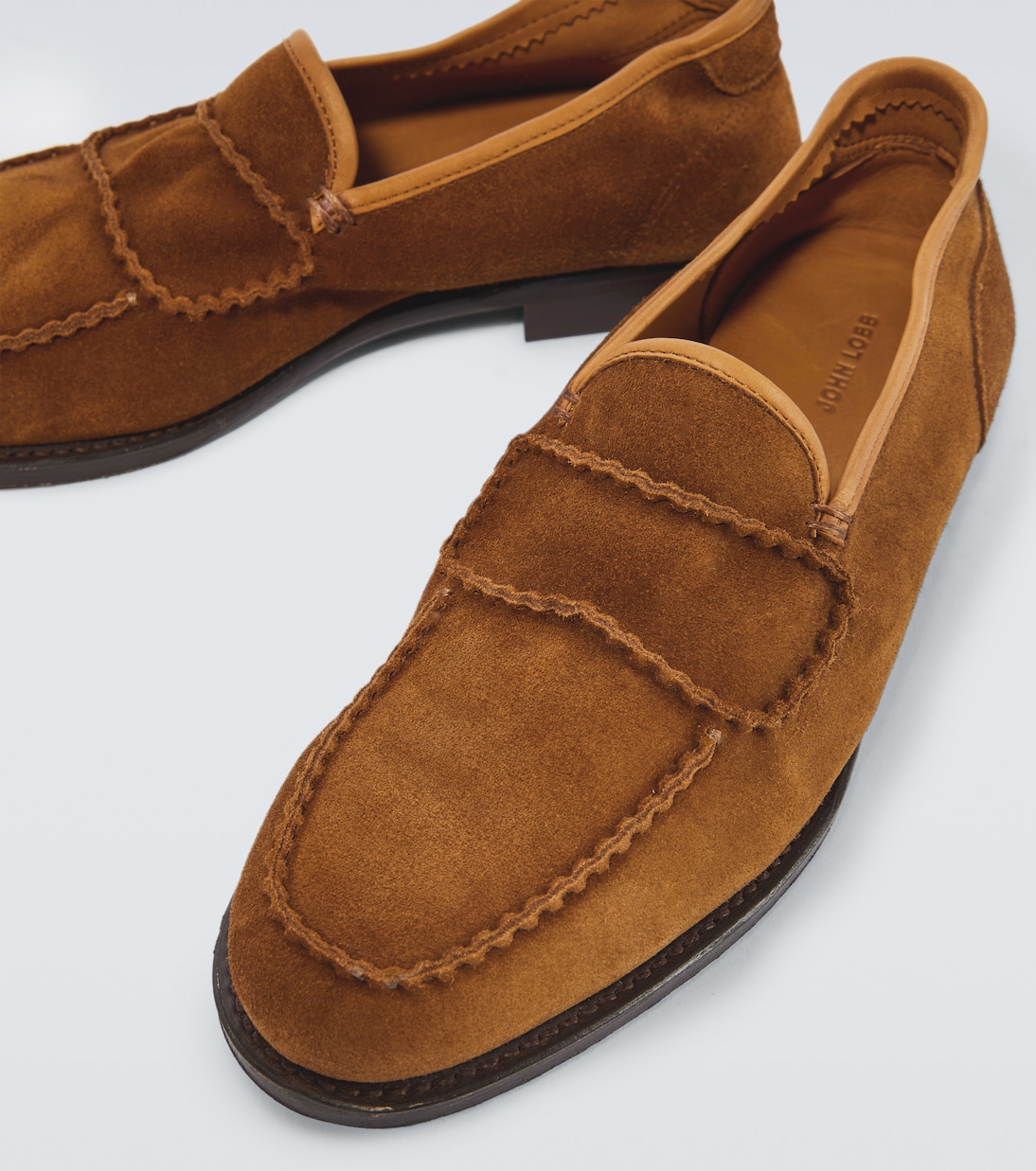 Mocassini Bath in suede | John Lobb