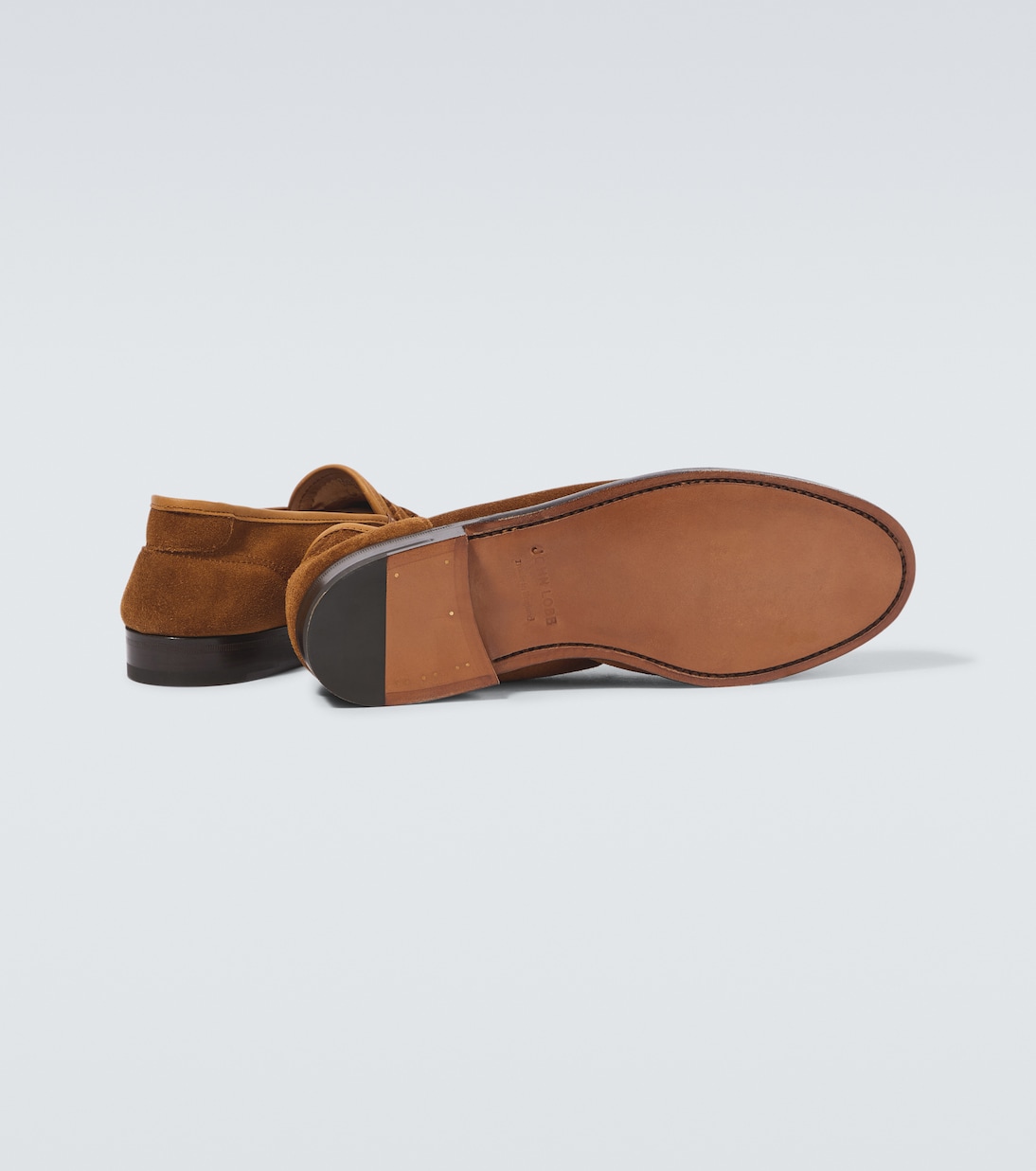 Mocassini Bath in suede | John Lobb