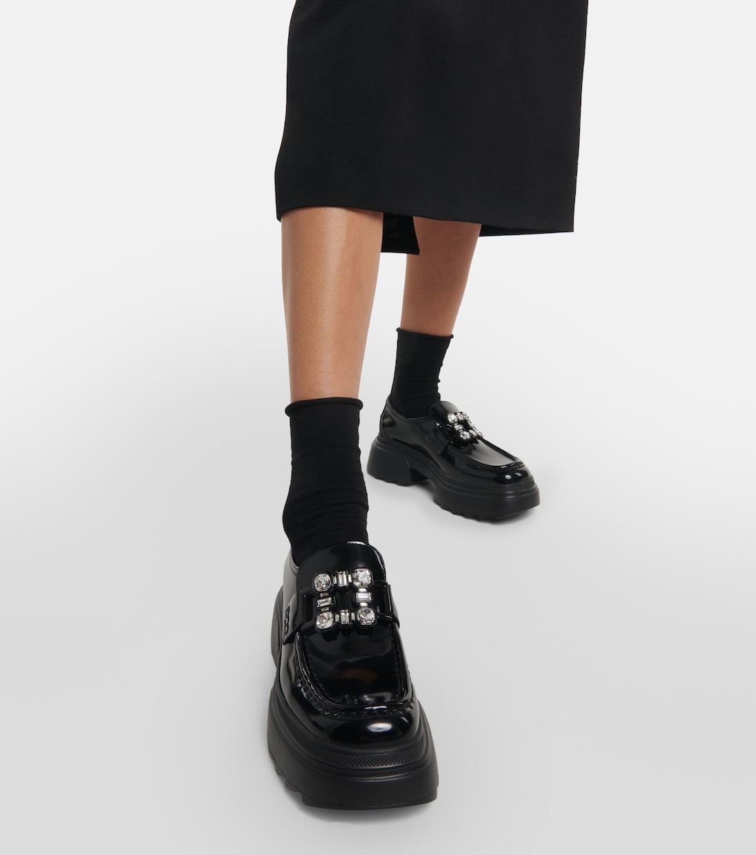 Mocassins Wallaviv en cuir verni | Roger Vivier