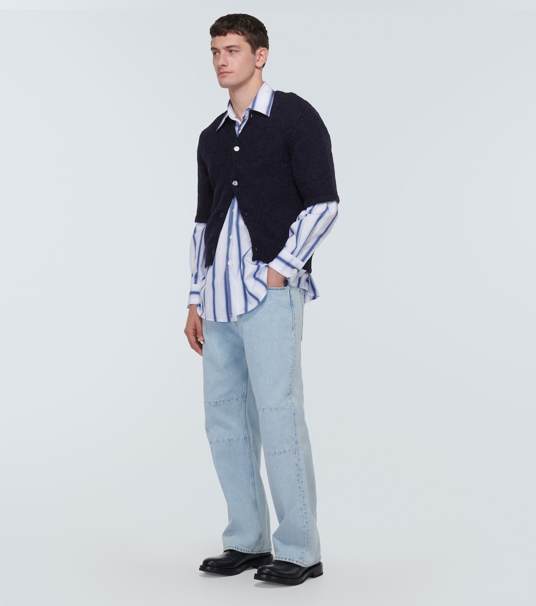 Camisa Borrowed de algodón a rayas | Our Legacy