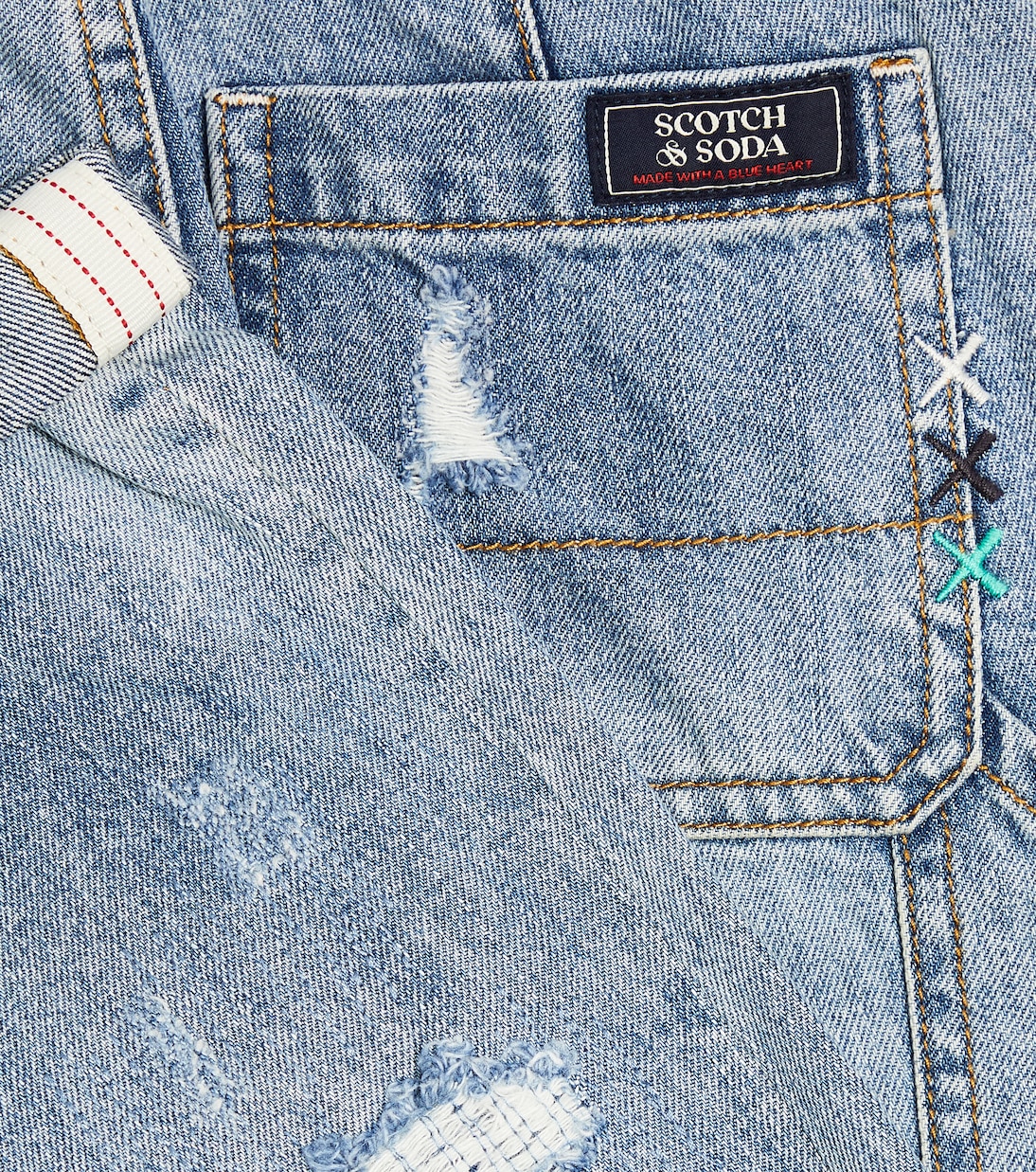 Jeans in denim con gamba regular | Scotch & Soda Kids
