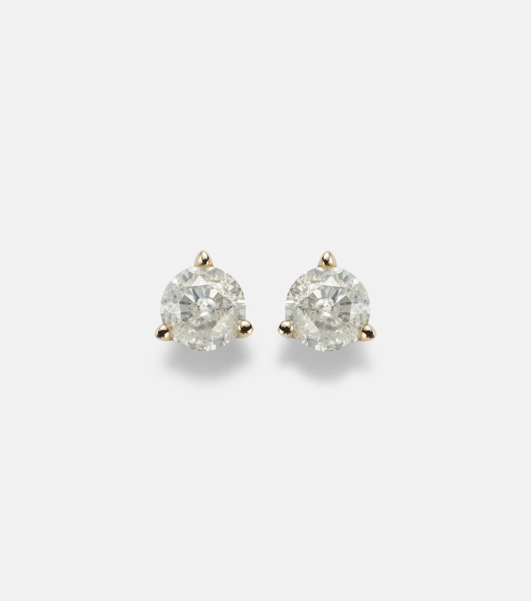 Boucles d'oreilles en or 14 ct et diamants | Stone and Strand