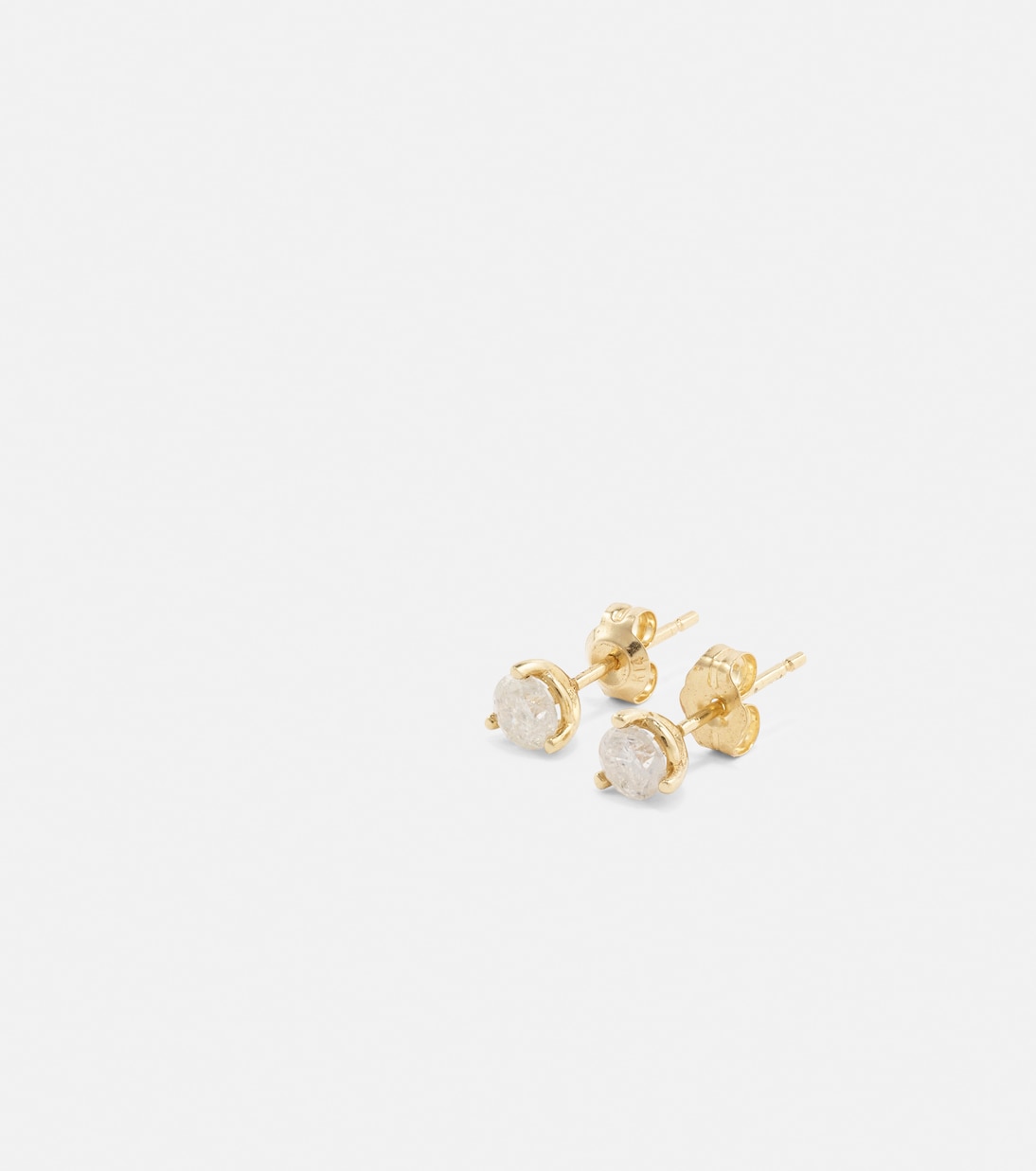 Orecchini in oro 14kt con diamanti - Eleganza moderna per giovani
