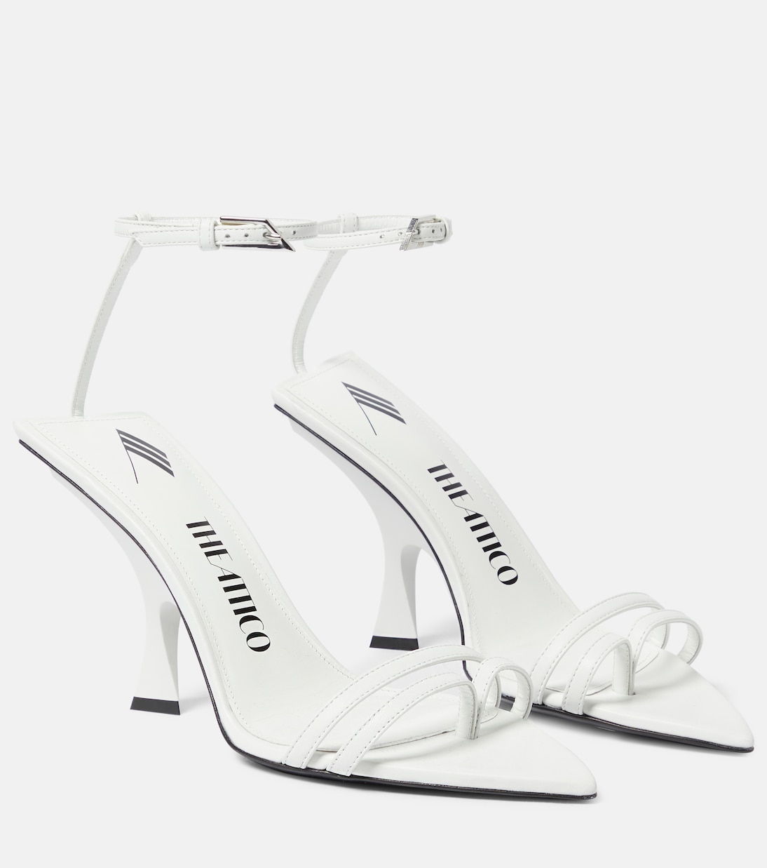 Sandalen Ester 95 aus Leder | The Attico
