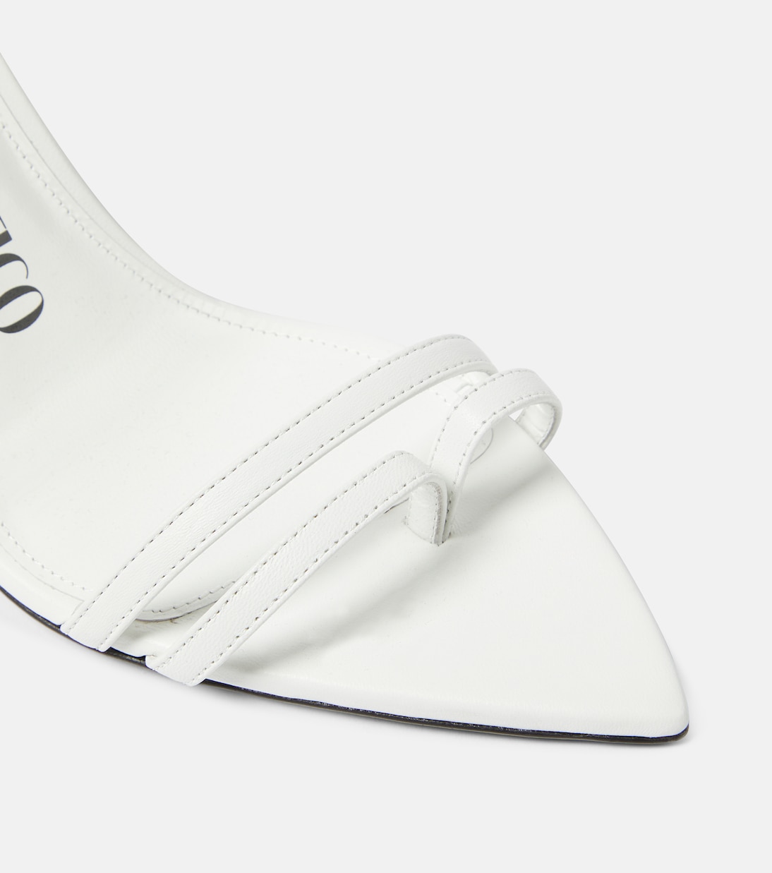 Sandalen Ester 95 aus Leder | The Attico