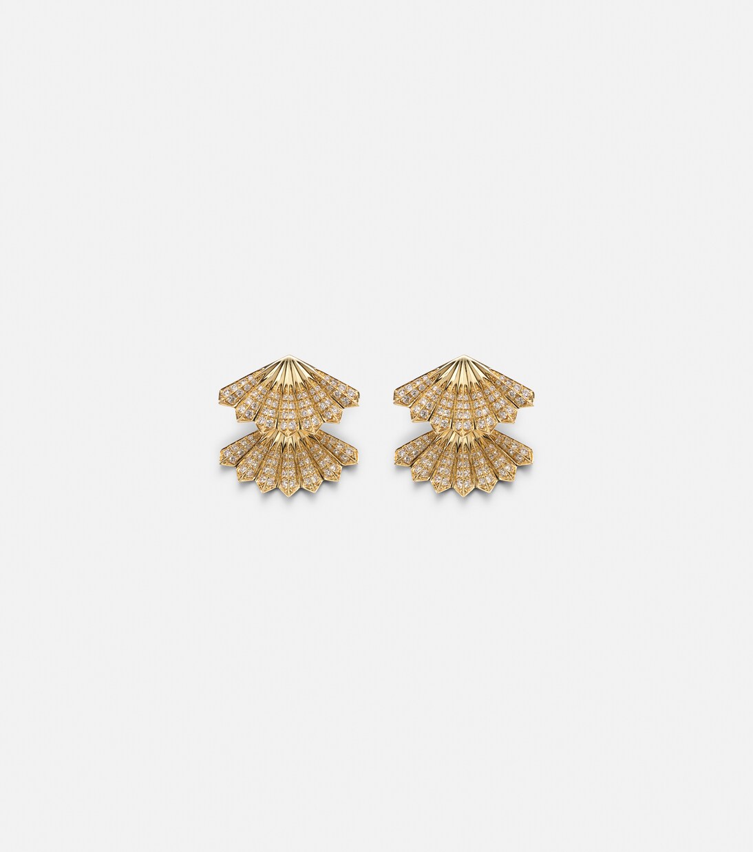Orecchini in oro 18kt con diamanti firmati ANITA KO per giovani trendy