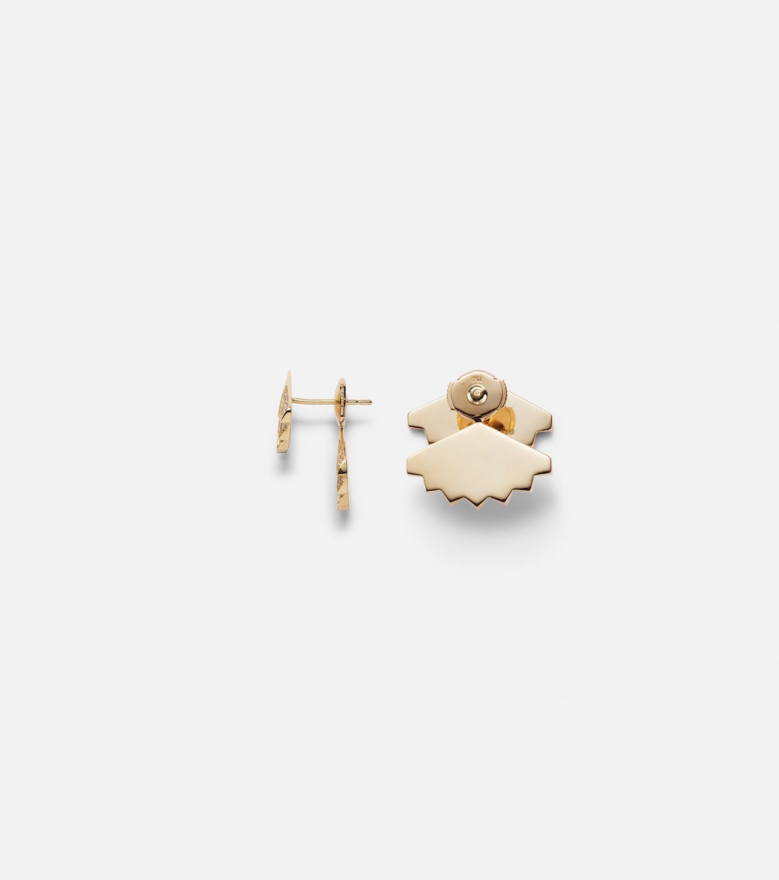 Orecchini in oro 18kt con diamanti firmati ANITA KO per giovani trendy