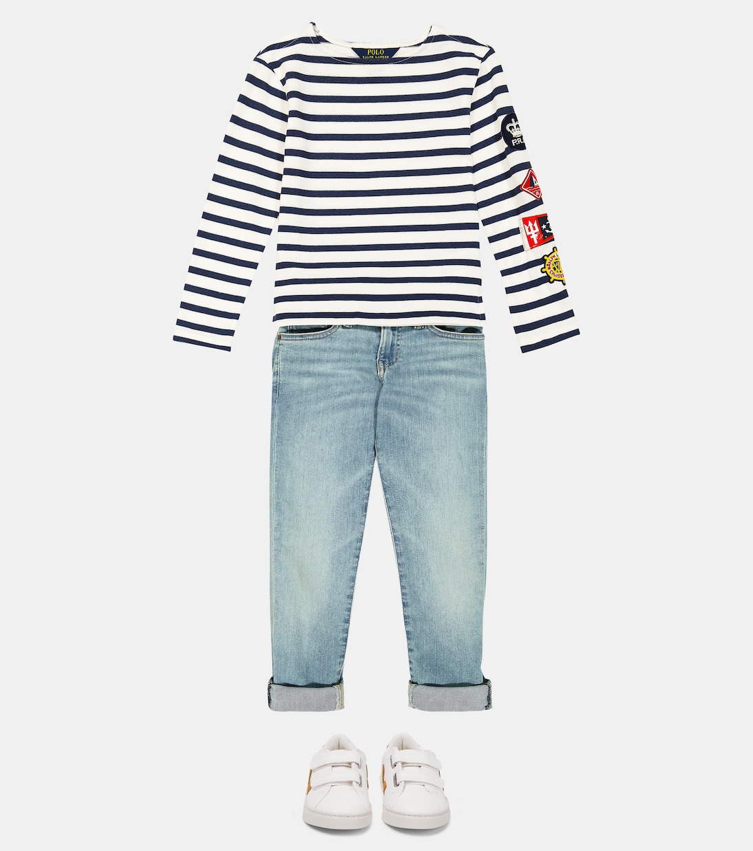 Top rayé en coton | Polo Ralph Lauren Kids