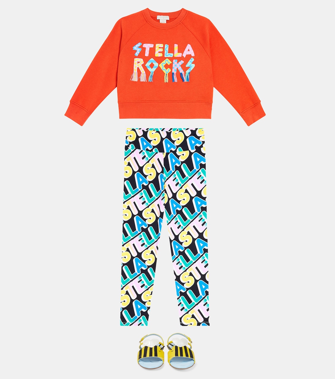 Legging imprimé à logo | Stella McCartney Kids