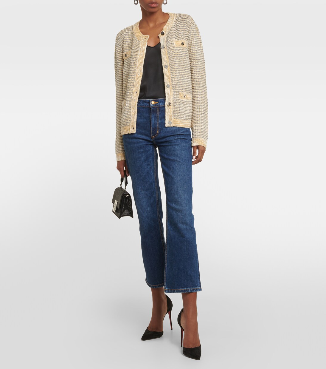 Cropped flared jeans | Tory Burch