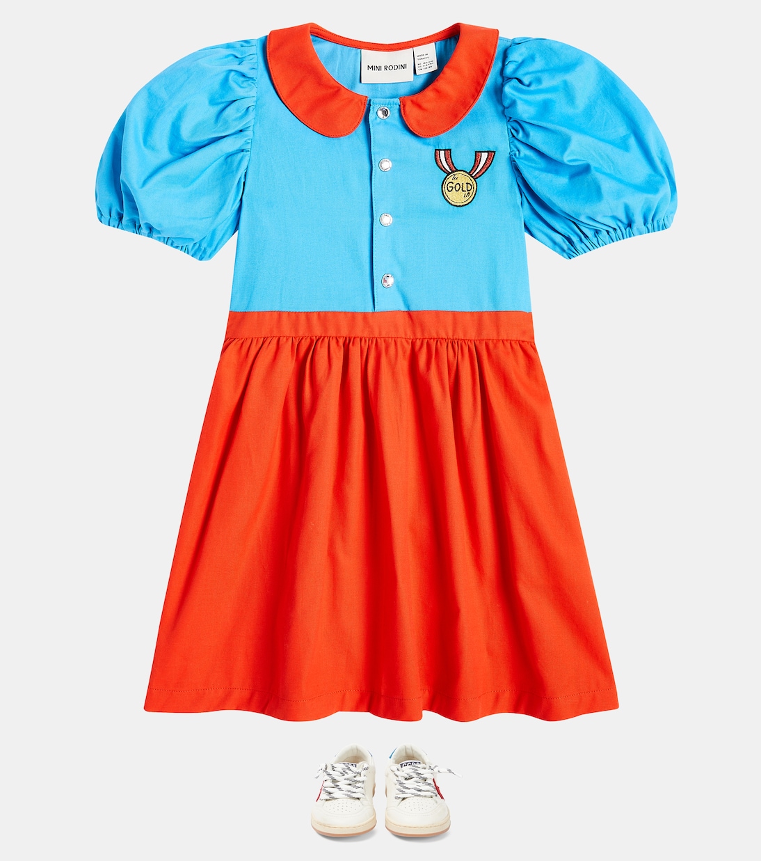Kleid Medal aus Baumwolle | Mini Rodini