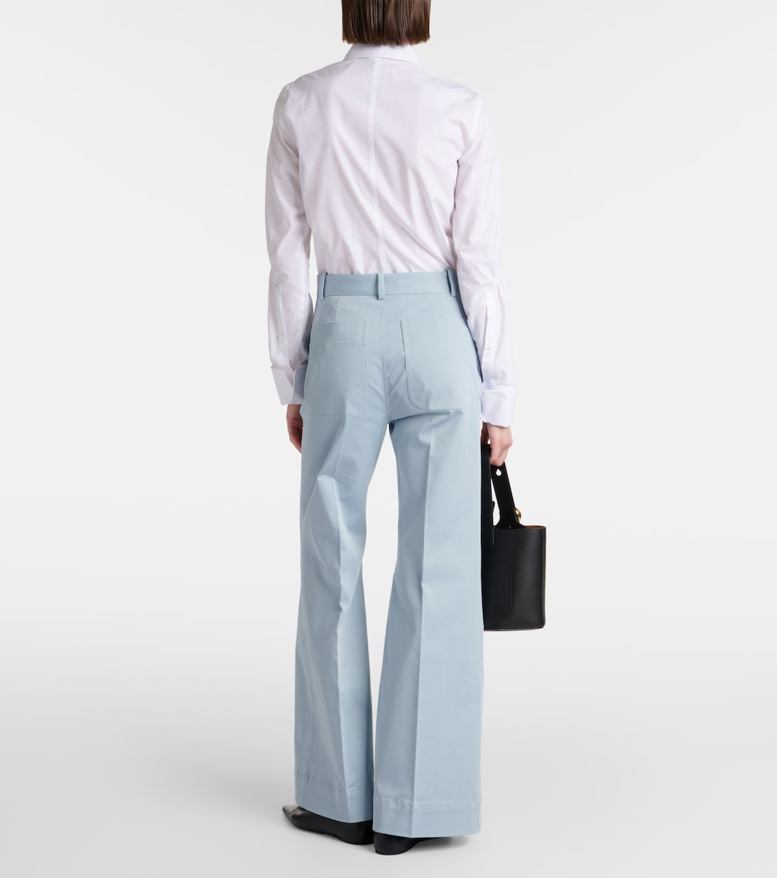 Pantaloni flared in misto cotone | Plan C