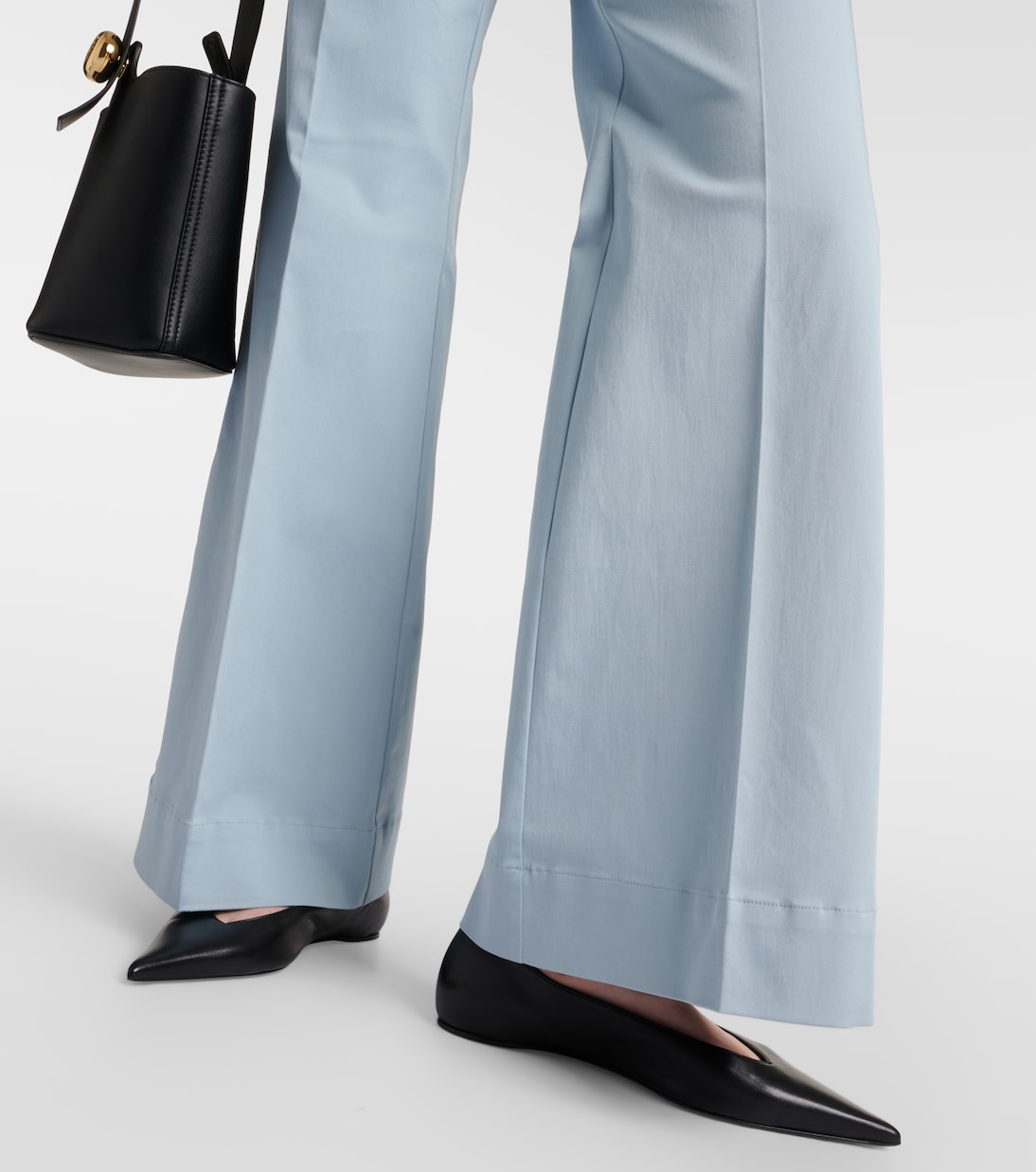 Pantaloni flared in misto cotone | Plan C