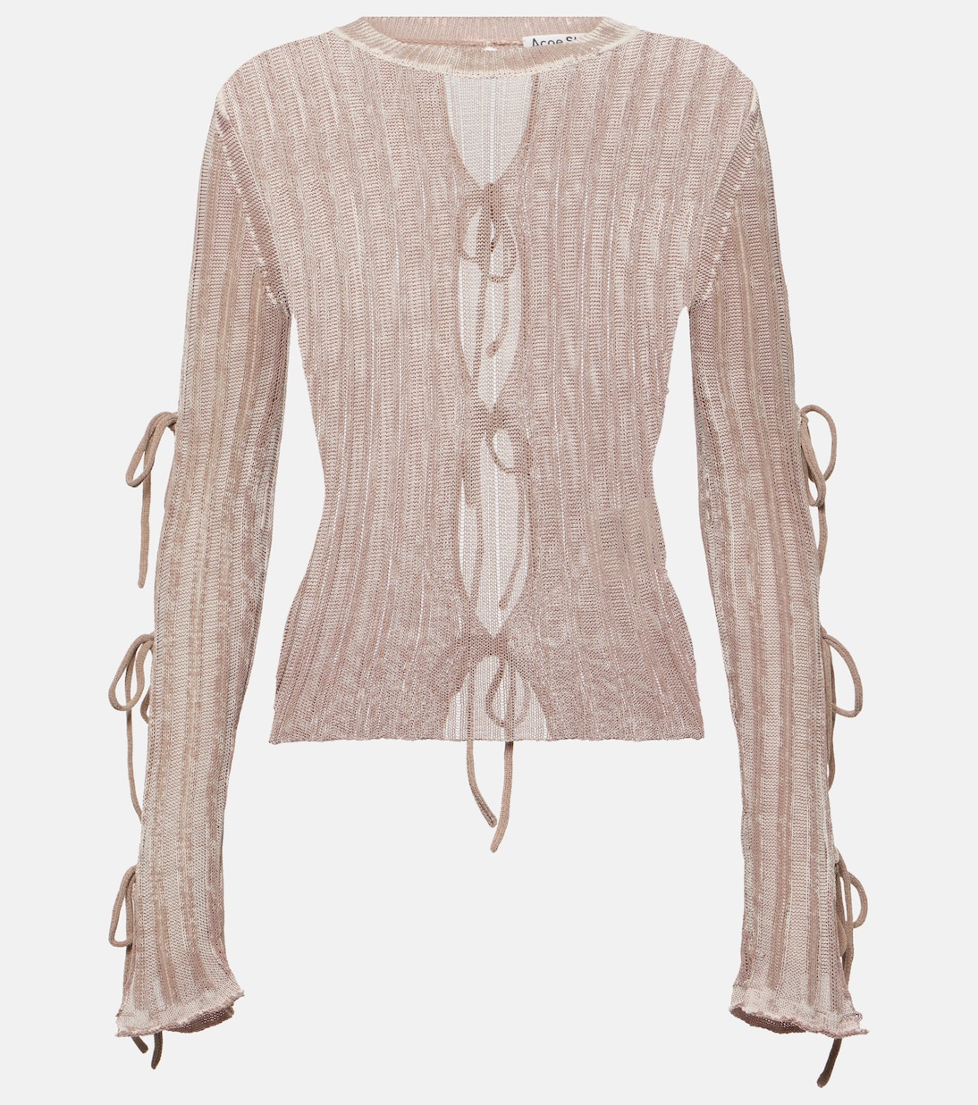 Pullover in misto cotone a coste | Acne Studios