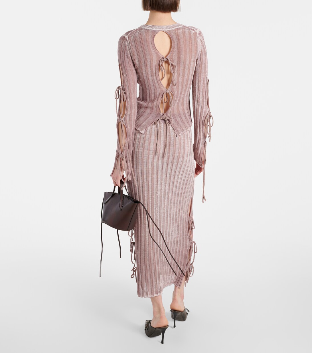 Pullover in misto cotone a coste | Acne Studios