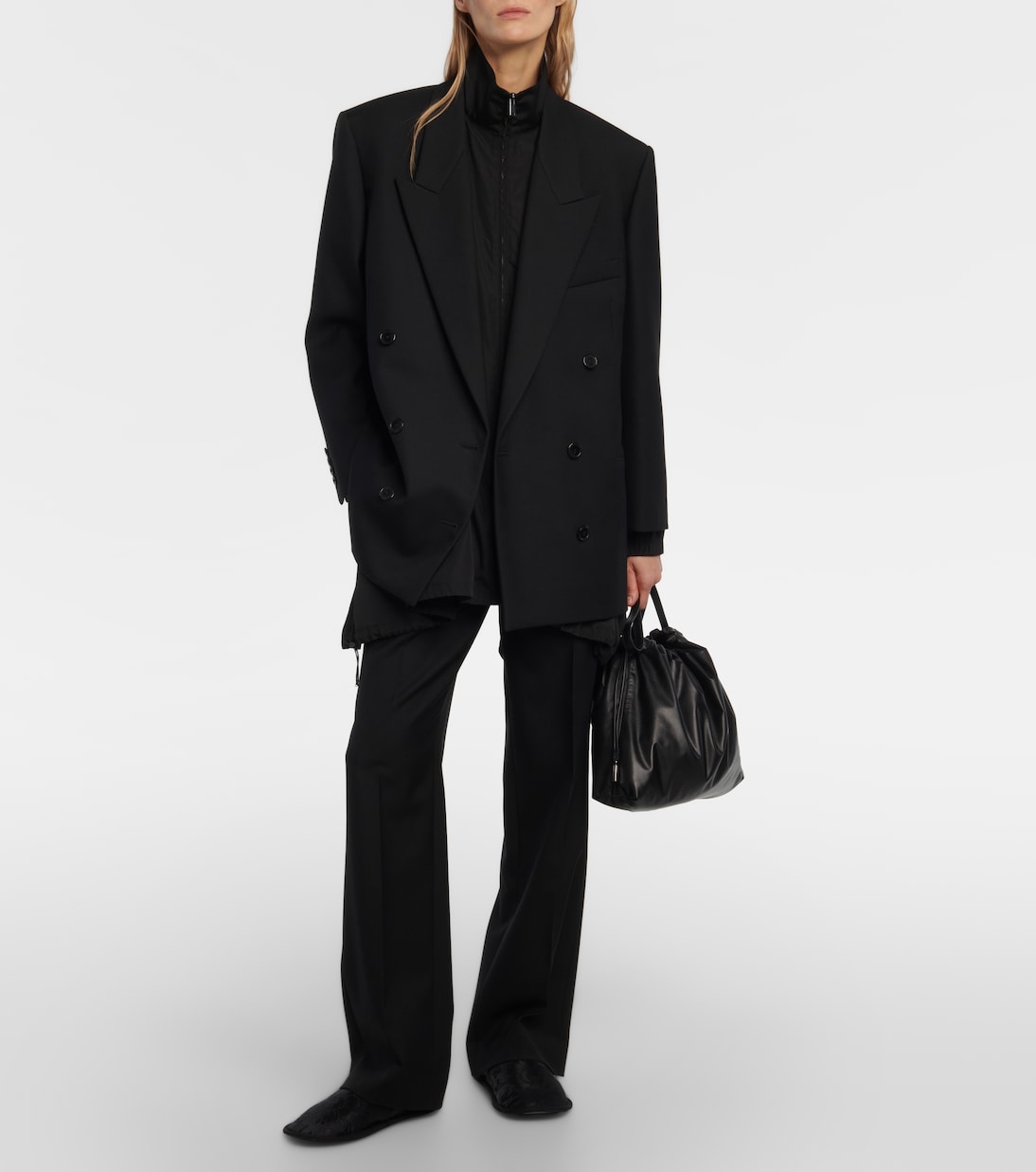 Borsa a spalla Angy in pelle | The Row