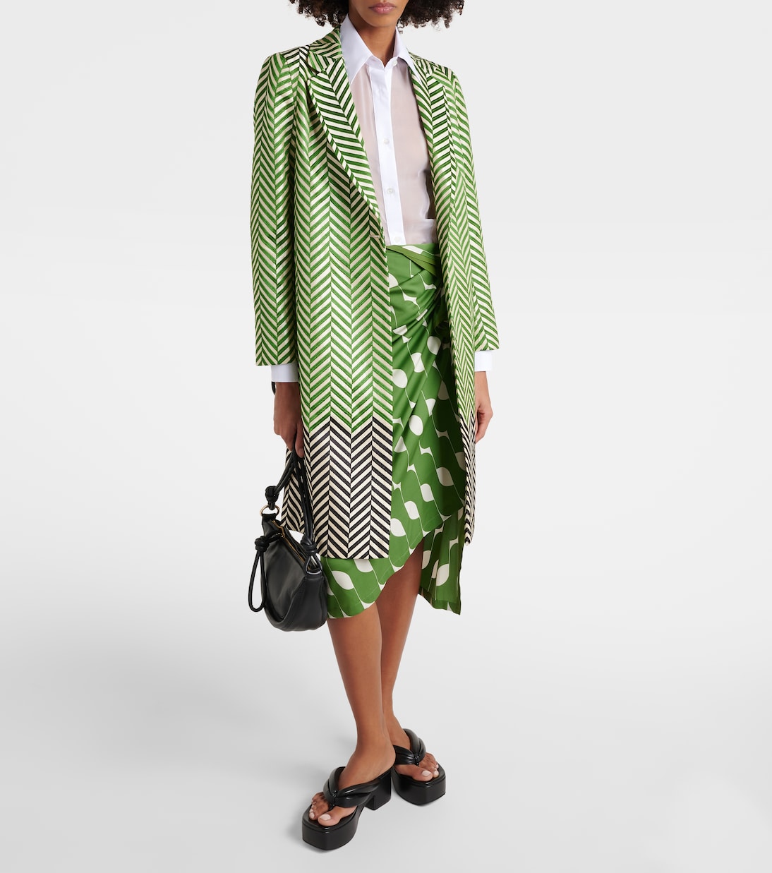 Chemise en soie et coton | Dries Van Noten