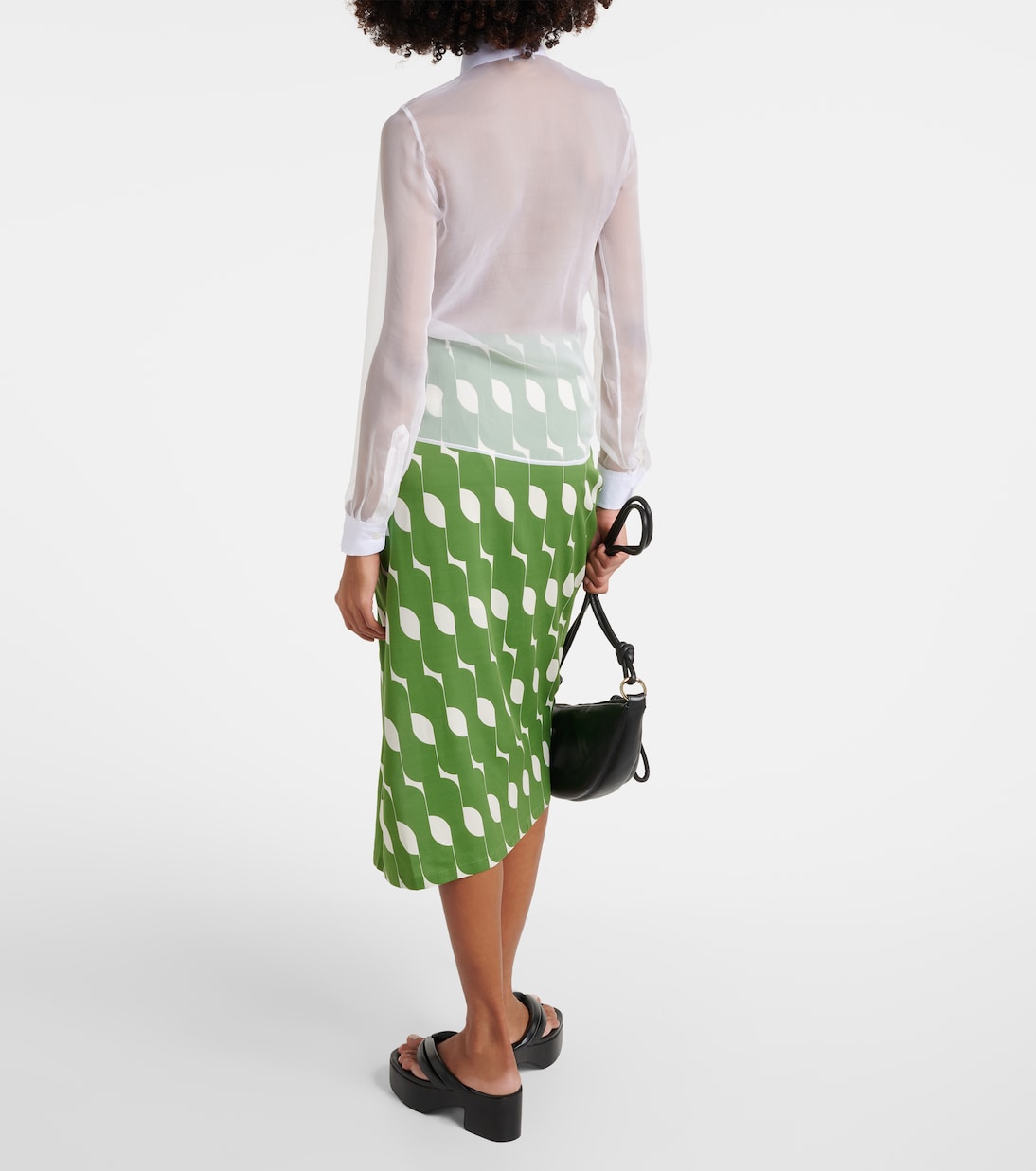Chemise en soie et coton | Dries Van Noten