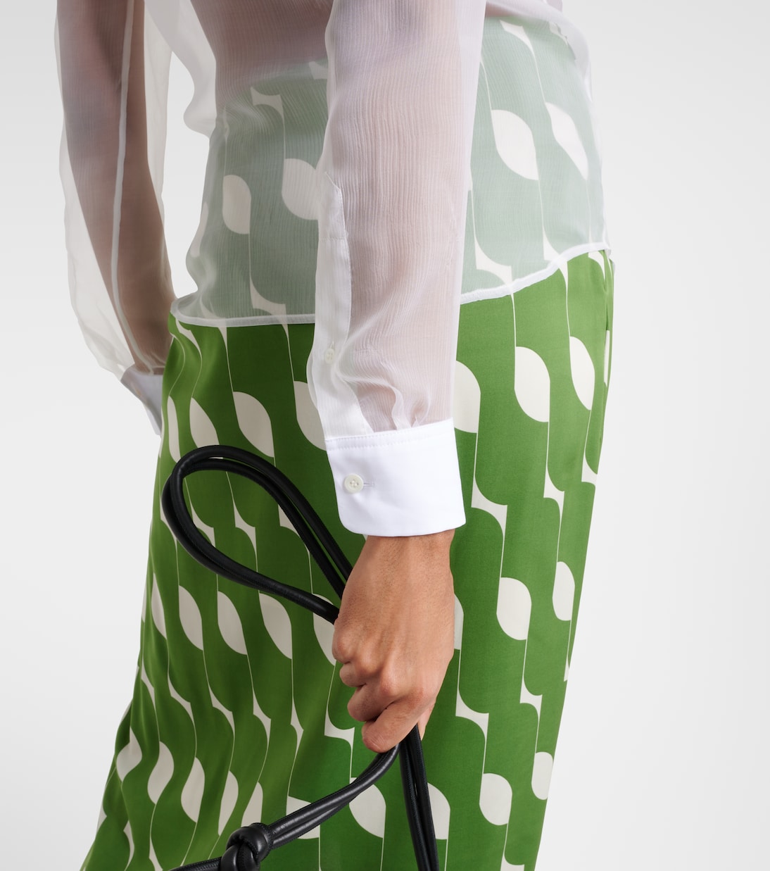 Chemise en soie et coton | Dries Van Noten