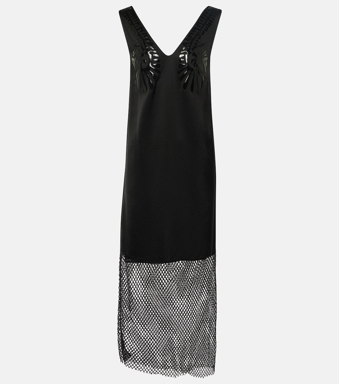 Abito sottoveste in raso | Jacques Wei
