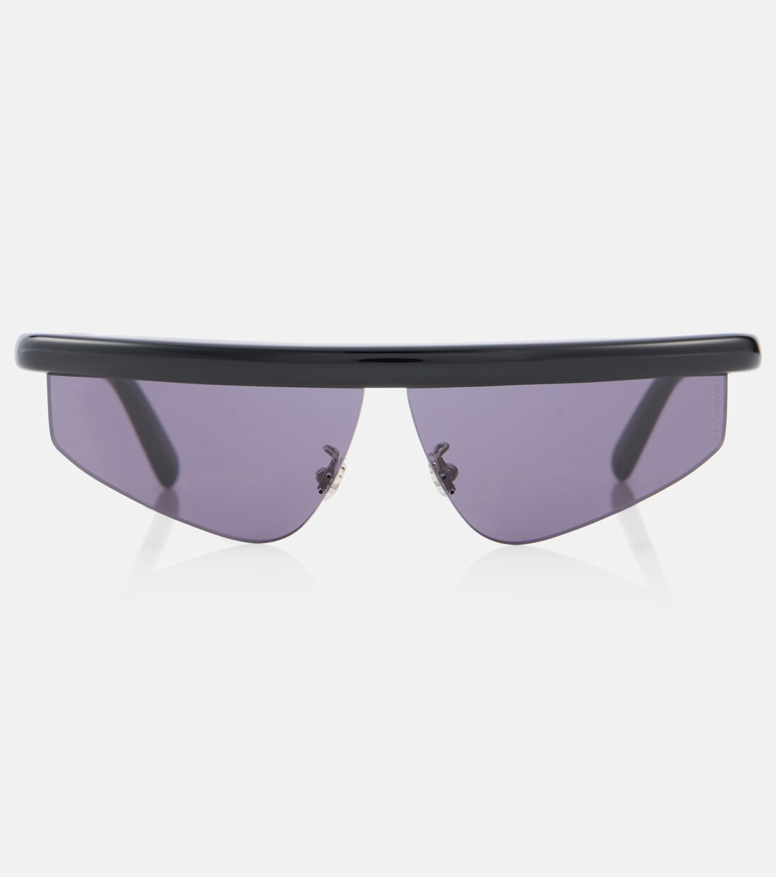 Occhiali da sole Moncler Orizion stile flat-top per giovani trendsetter