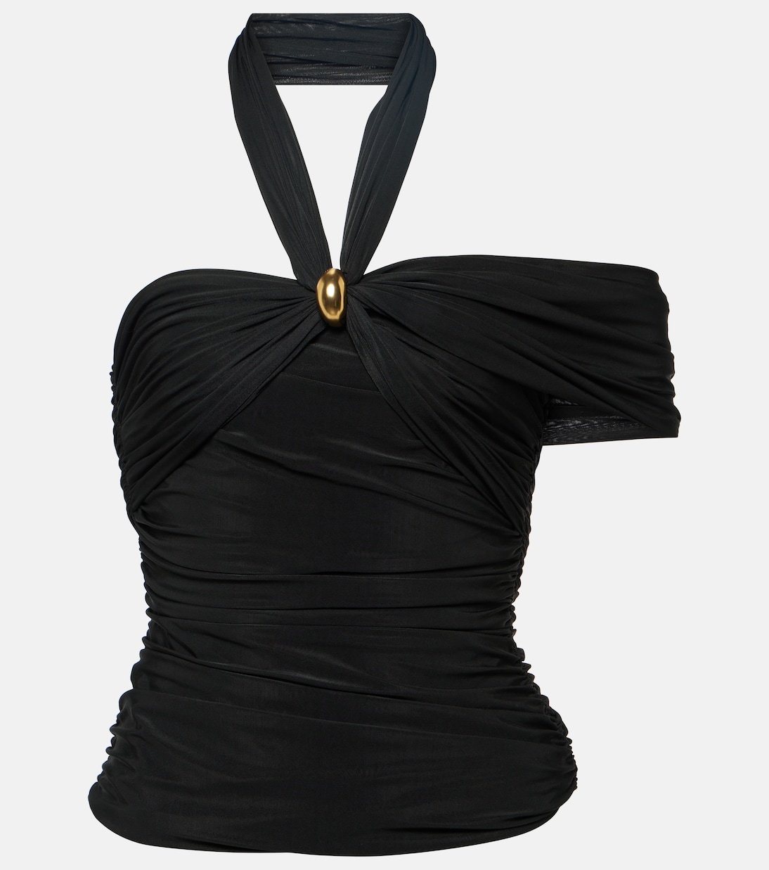 Top de jersey con hombros descubiertos | Blumarine