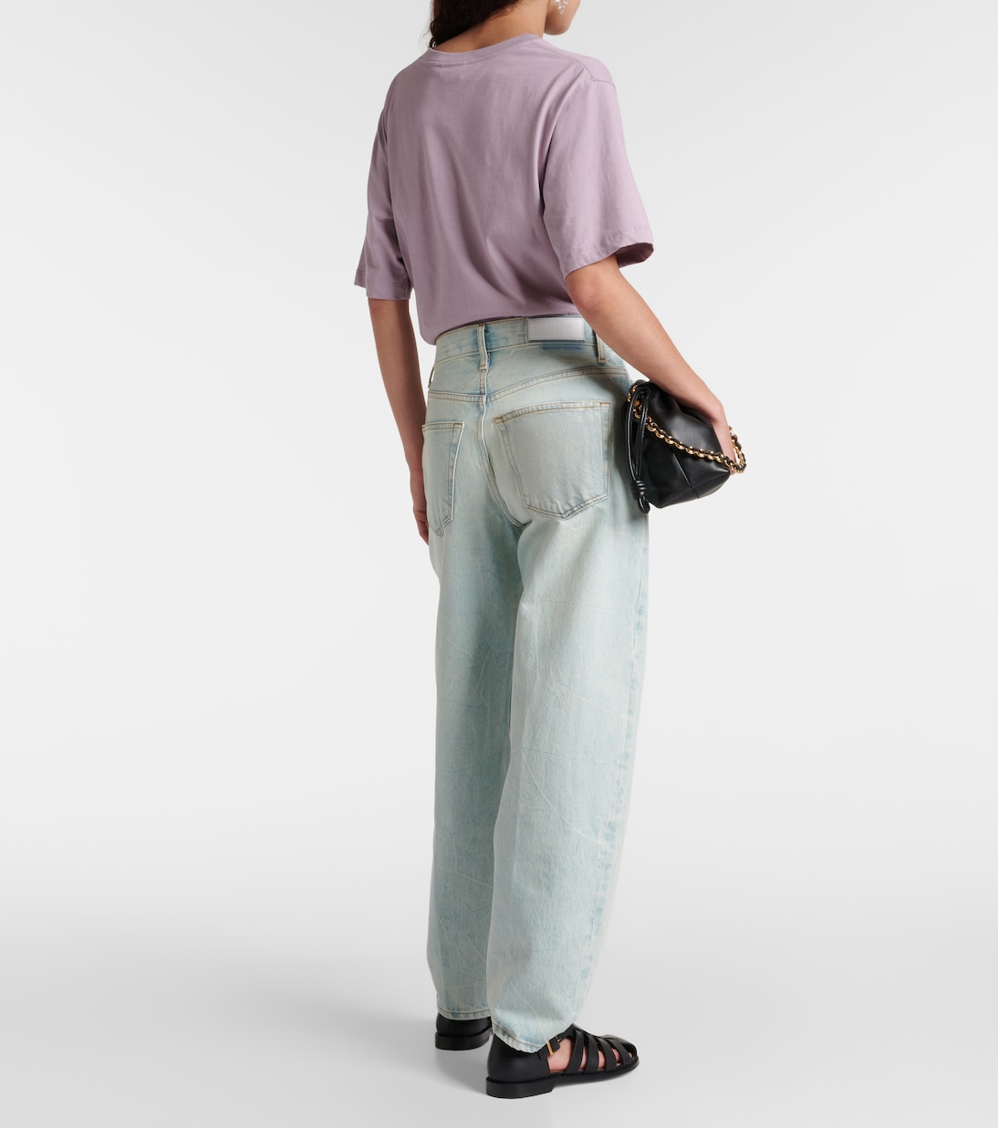 Jeans regular a vita media | Re/Done