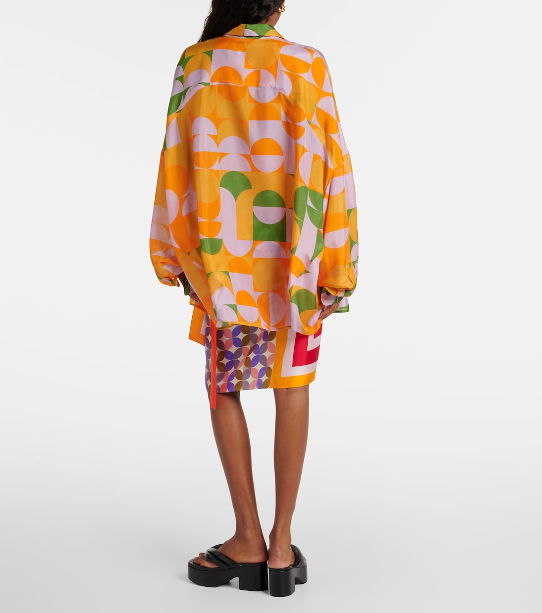 Bedrucktes Hemd aus Seide | Dries Van Noten