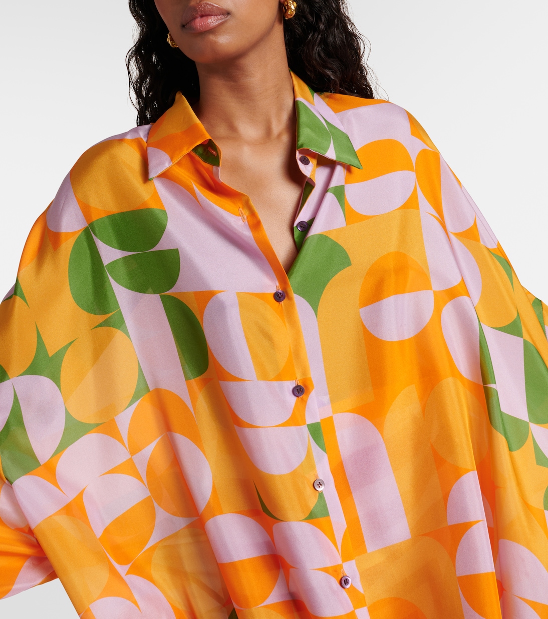 Bedrucktes Hemd aus Seide | Dries Van Noten