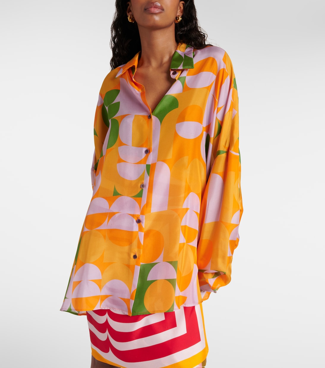 Bedrucktes Hemd aus Seide | Dries Van Noten
