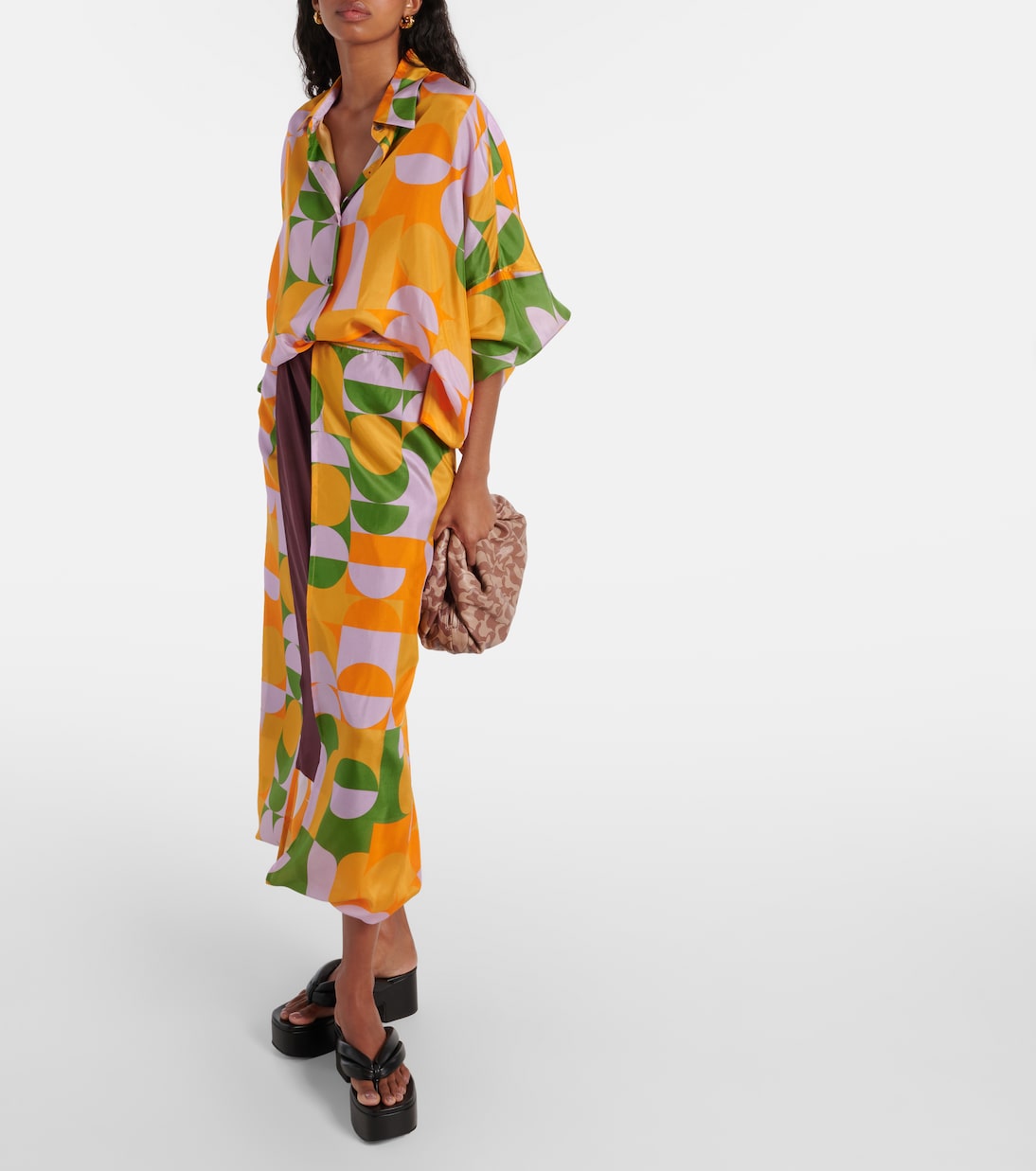 Bedrucktes Hemd aus Seide | Dries Van Noten