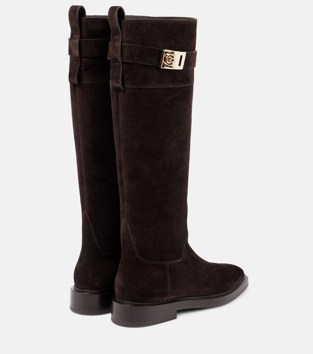 Botas altas Hug de ante | Ferragamo