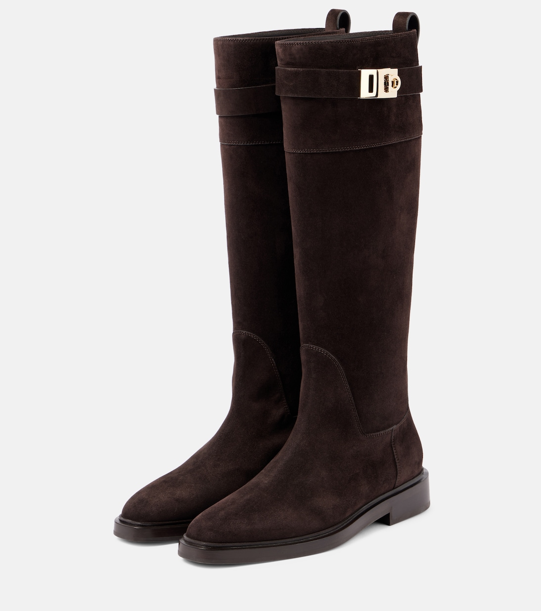 Botas altas Hug de ante | Ferragamo