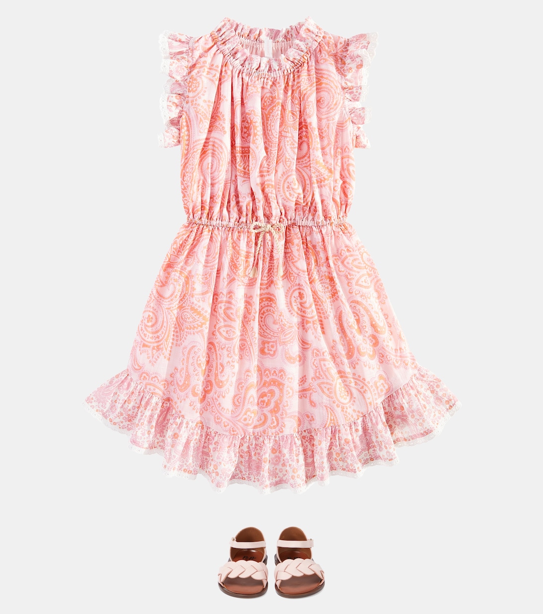 Kleid Ottie Flip aus Baumwolle | Zimmermann Kids