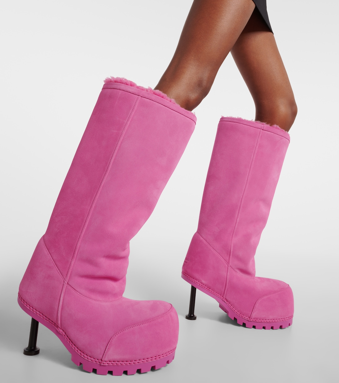 Bottes Alaska en daim | Balenciaga