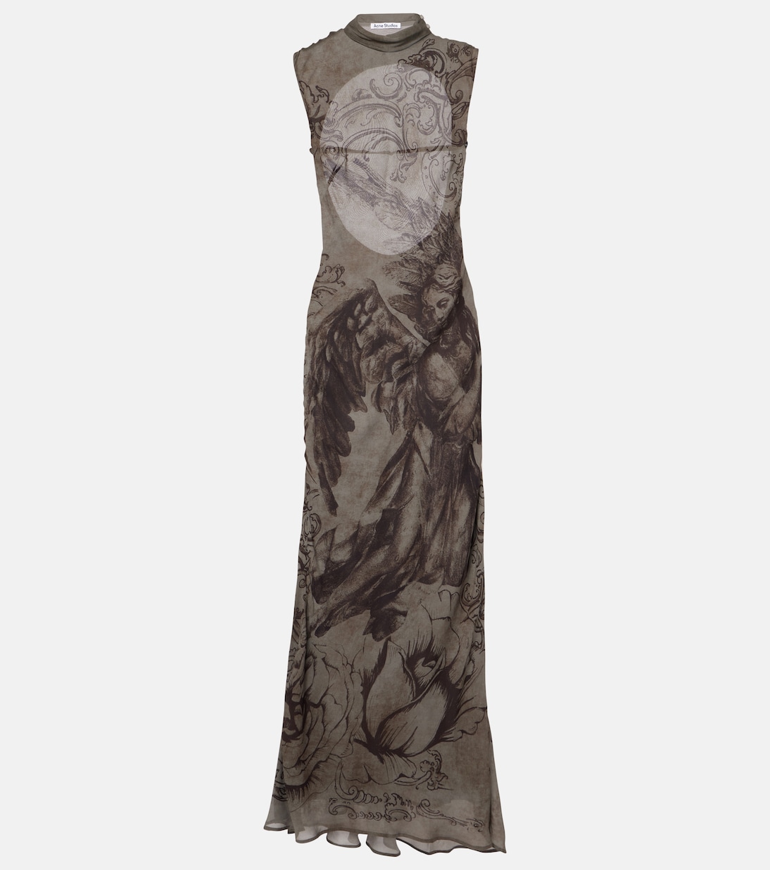 Robe longue imprimée | Acne Studios