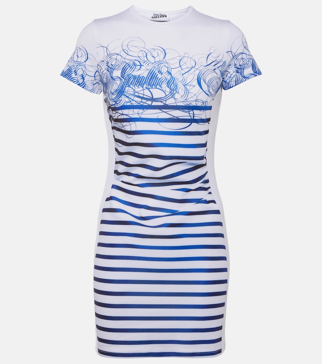 Printed minidress | Jean Paul Gaultier