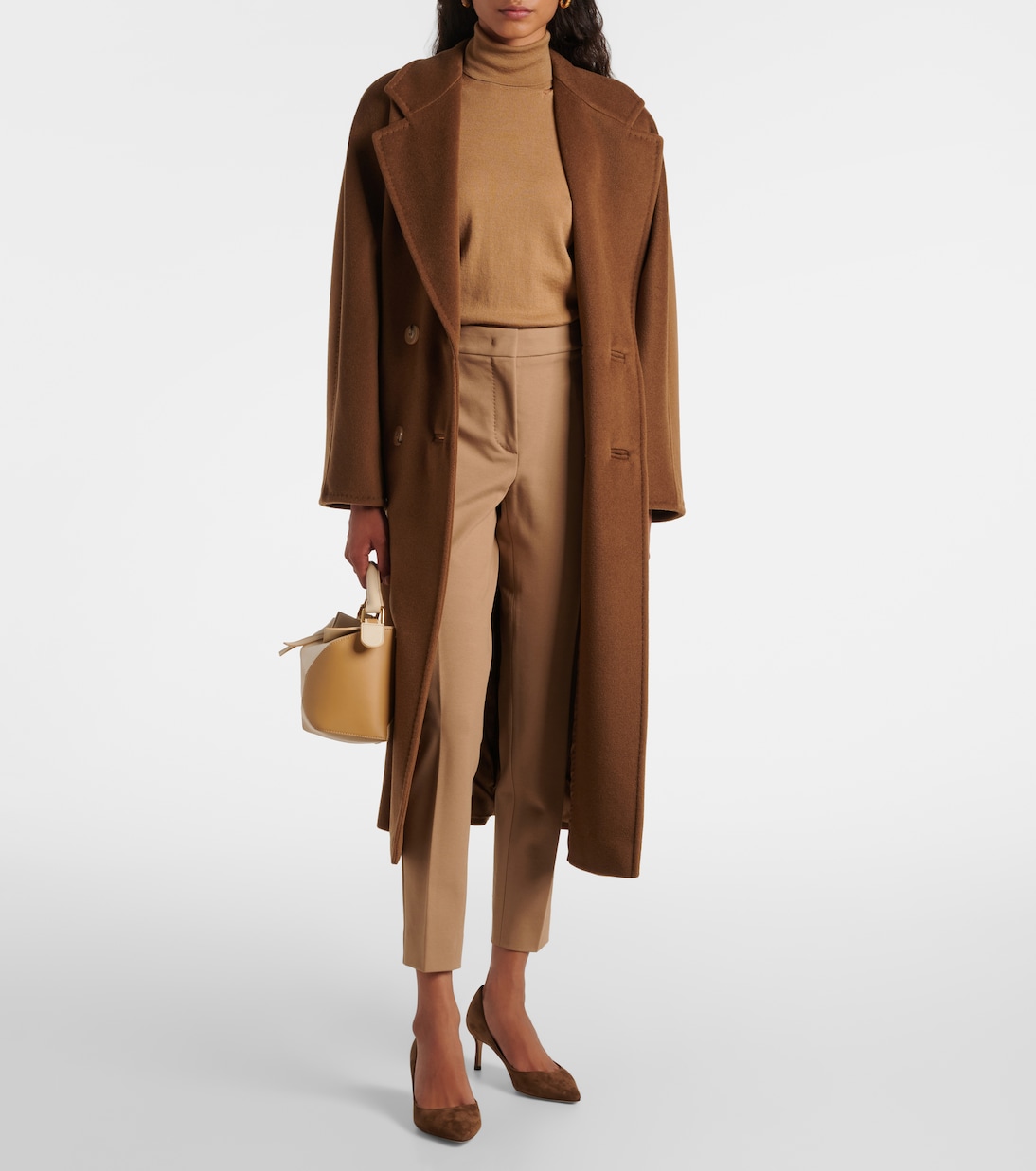 Pantaloni slim cropped Pegno in jersey  | Max Mara