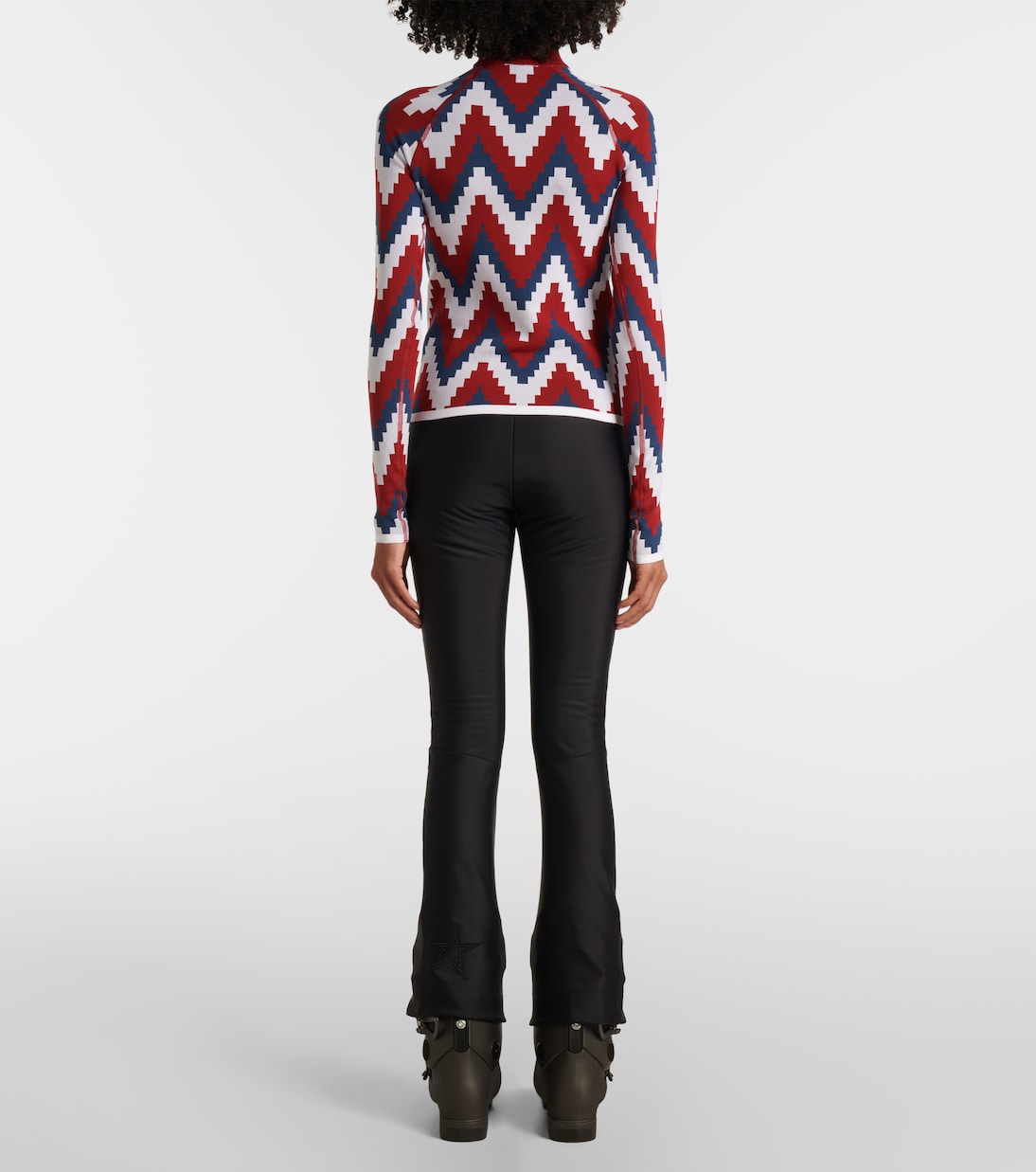 Top da sci Chevron in jacquard | Perfect Moment