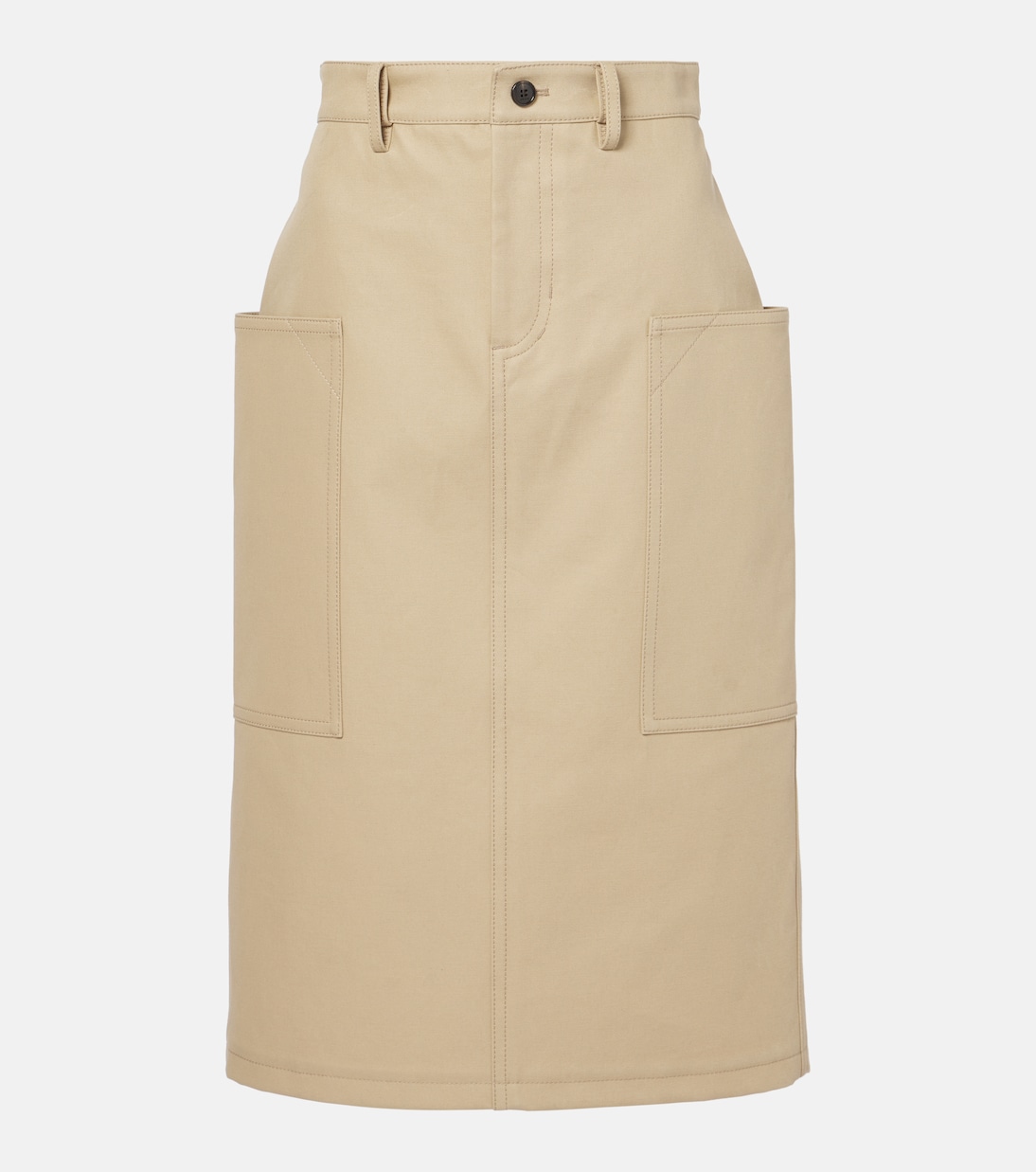 Jupe crayon en coton | Gucci