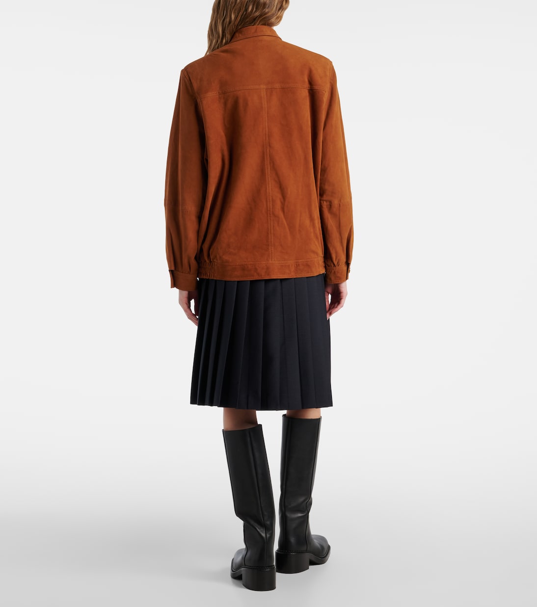 Viva Cleo suede bomber jacket | Blazé Milano