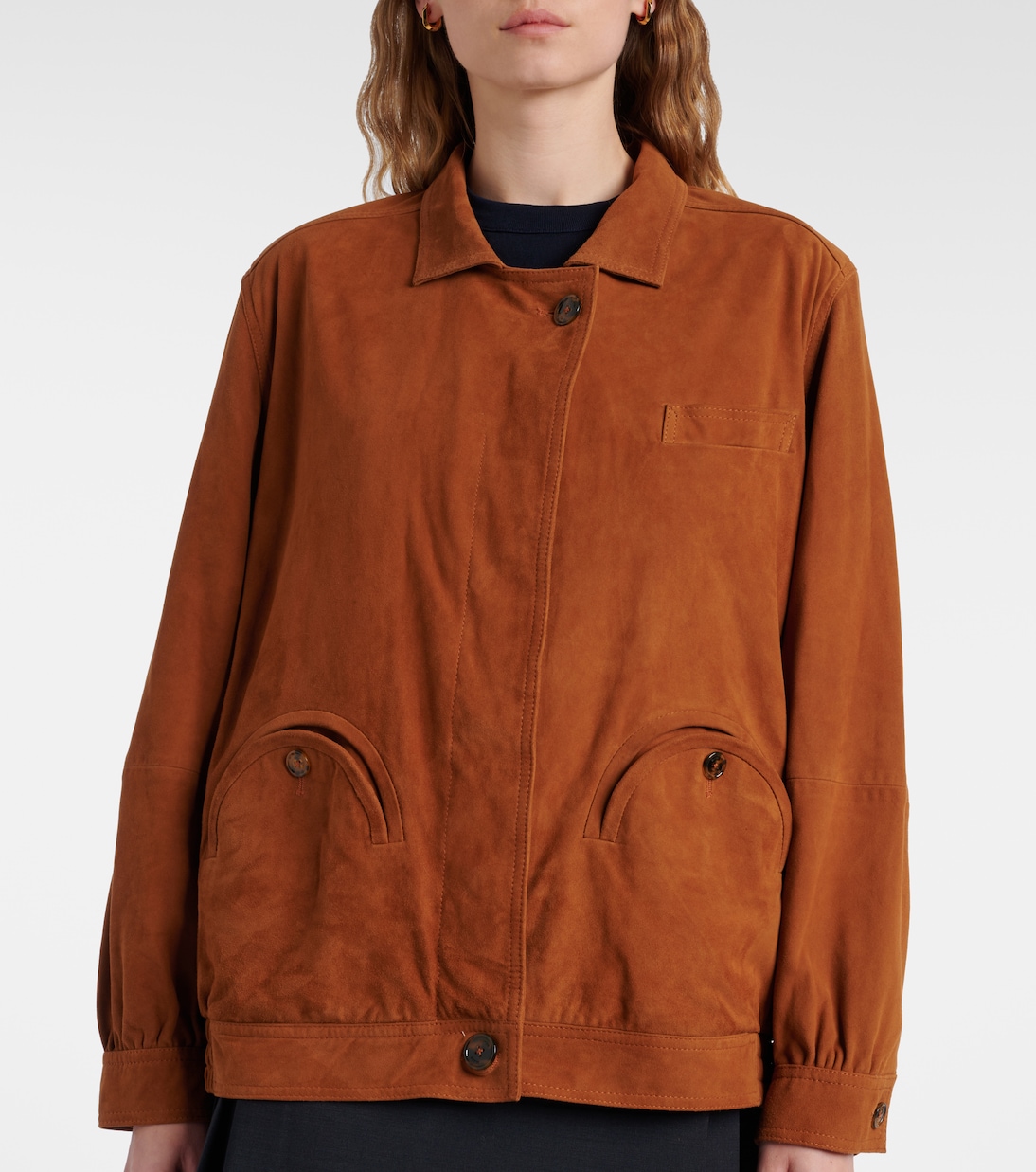 Viva Cleo suede bomber jacket | Blazé Milano