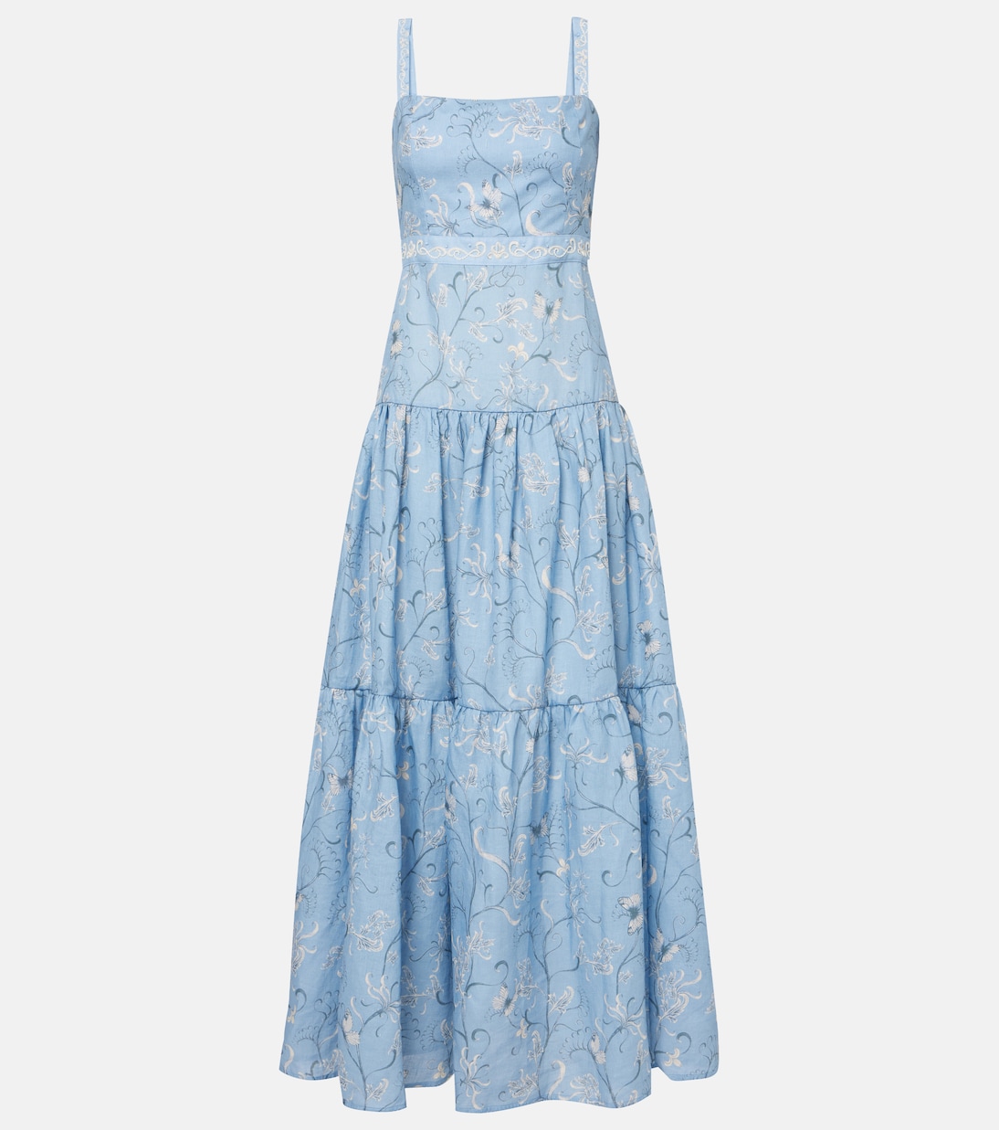 Maxikleid Lima Lymanopoda aus Baumwolle | Agua by Agua Bendita
