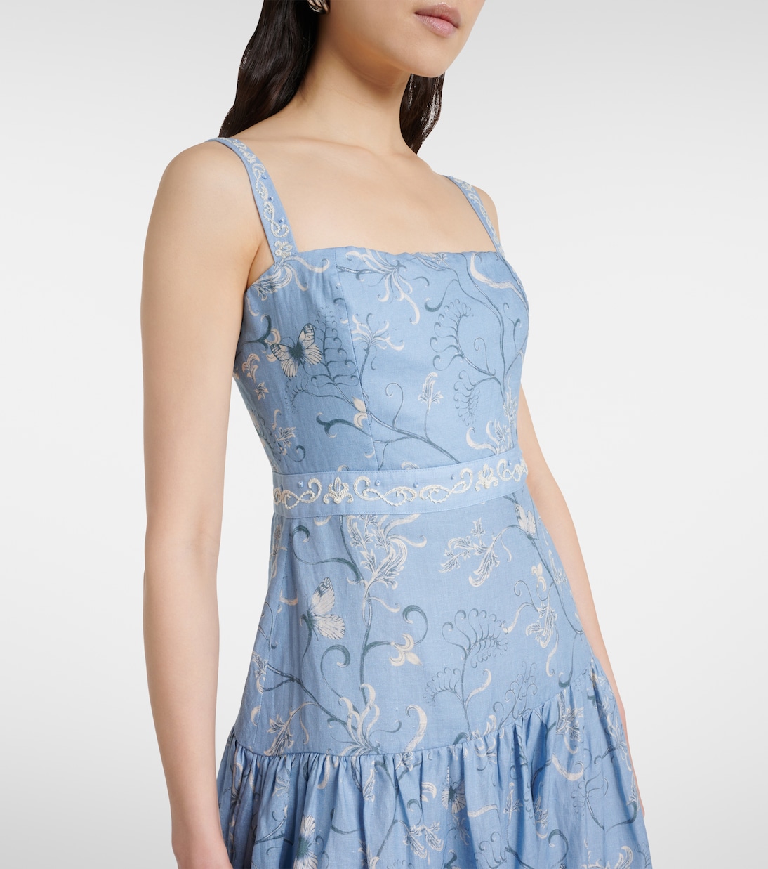 Maxikleid Lima Lymanopoda aus Baumwolle | Agua by Agua Bendita