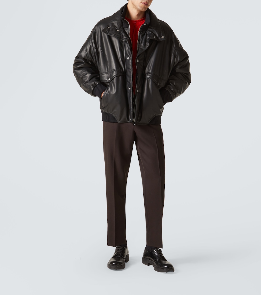Bomber in pelle | Prada