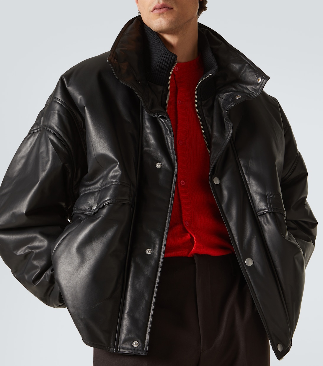 Bomber in pelle | Prada