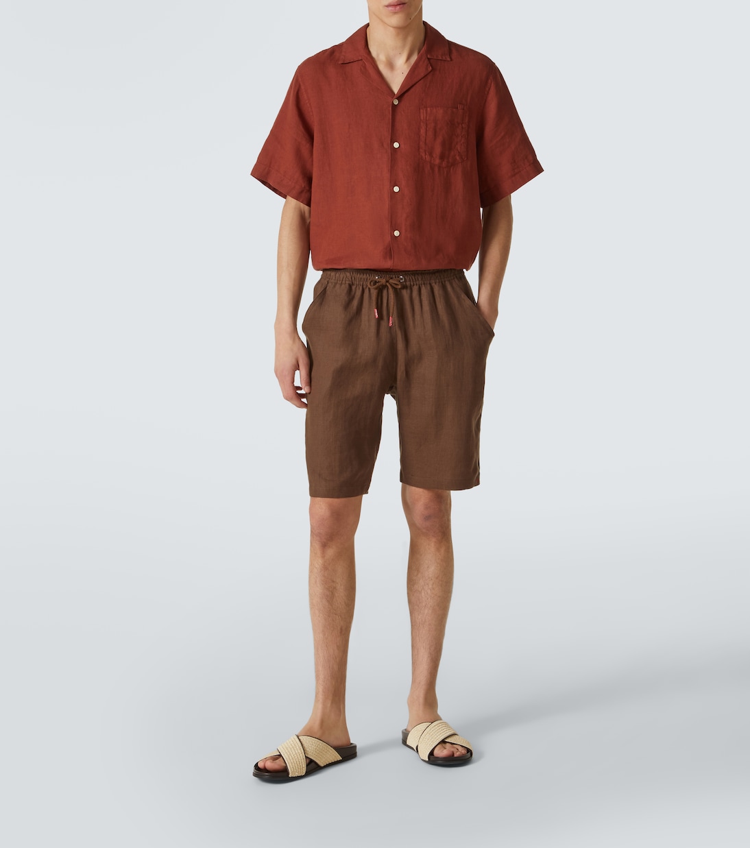 Linen shorts | Kiton