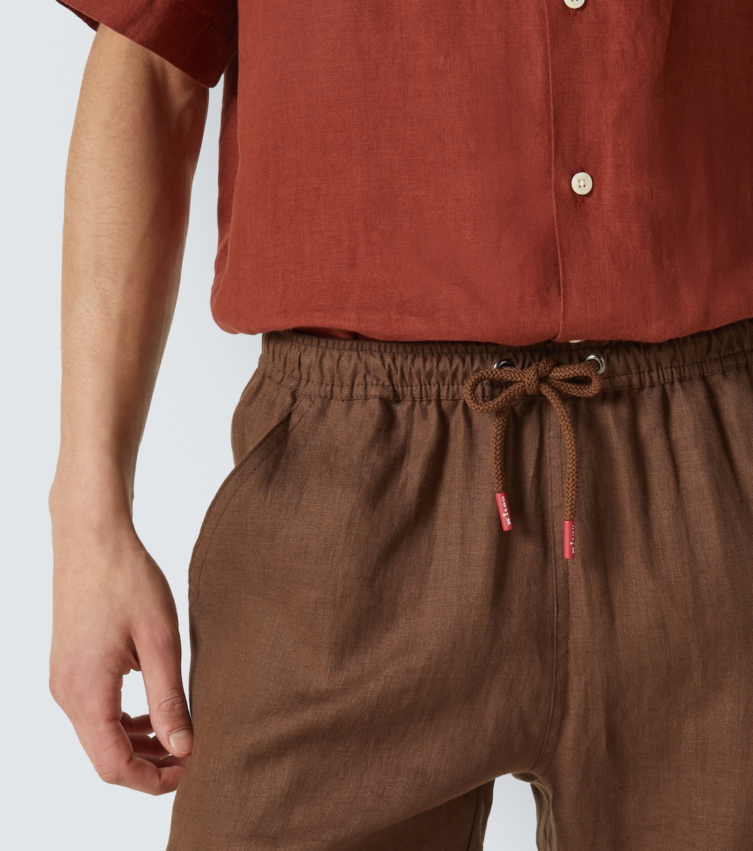 Linen shorts | Kiton