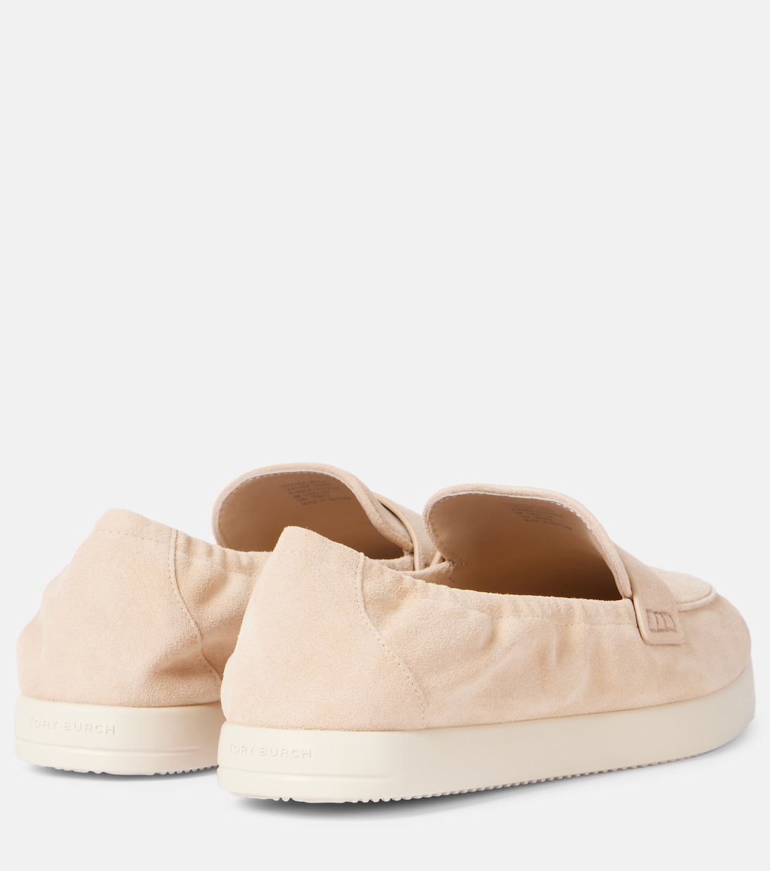 Scarpe mocassino in suede stile balletto di TORY BURCH per giovani trendsetter